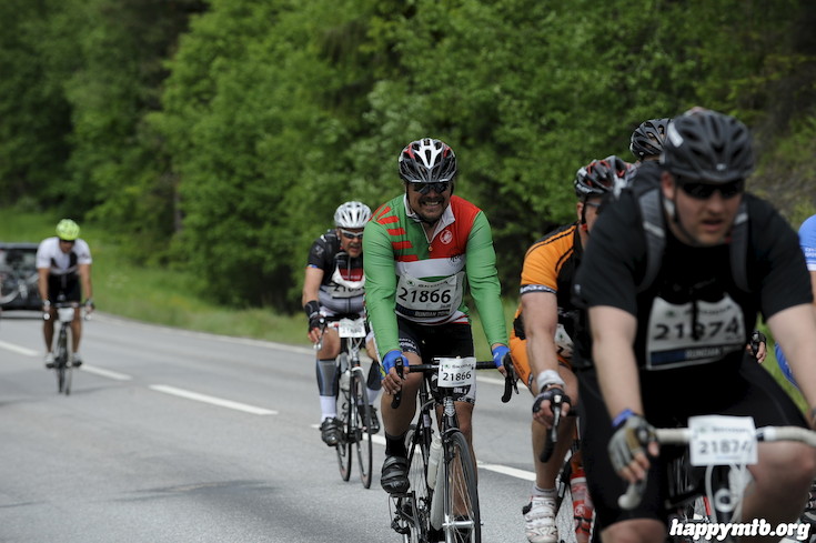 Bild från Vätternrundan 2015