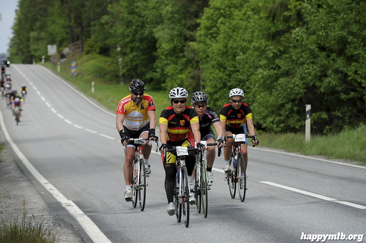 Bild från Vätternrundan 2015