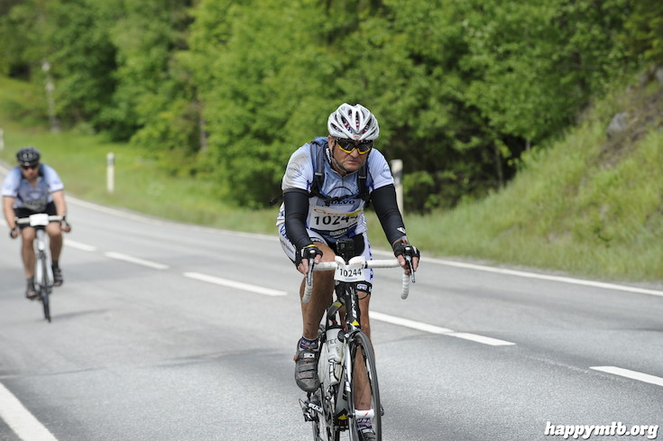 Bild från Vätternrundan 2015
