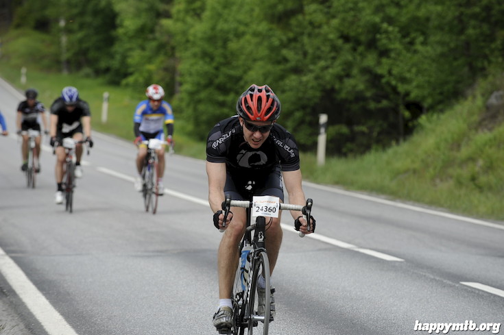 Bild från Vätternrundan 2015