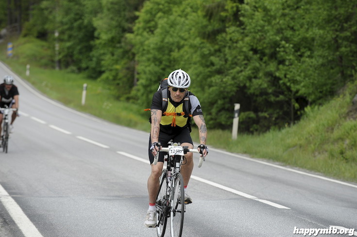 Bild från Vätternrundan 2015