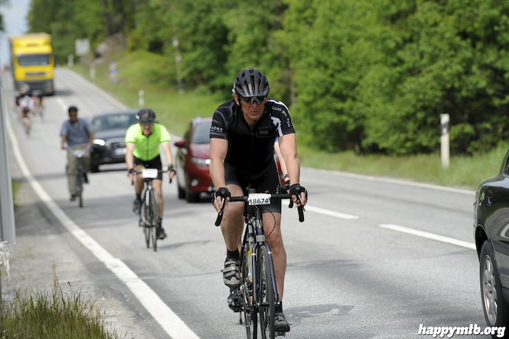 Bild från Vätternrundan 2015