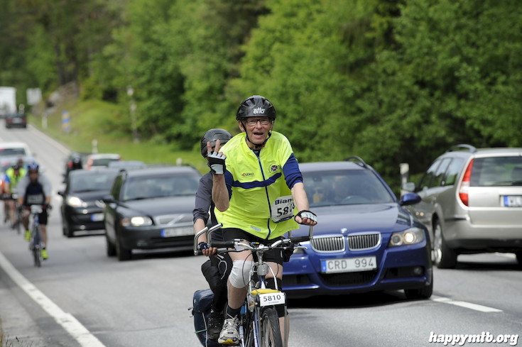 Bild från Vätternrundan 2015