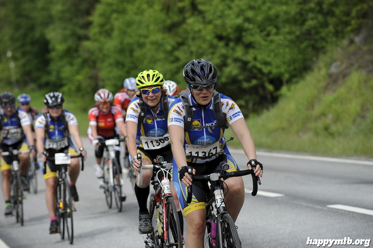 Bild från Vätternrundan 2015