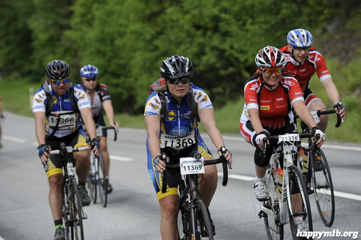 Bild från Vätternrundan 2015