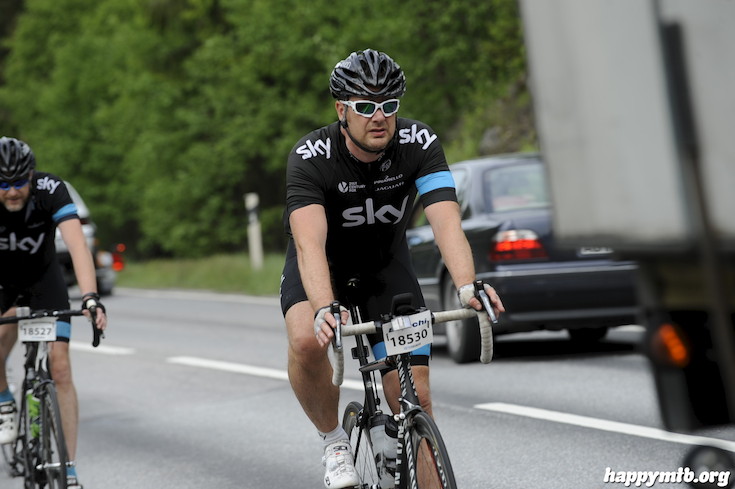 Bild från Vätternrundan 2015
