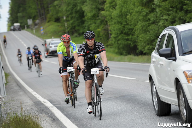 Bild från Vätternrundan 2015