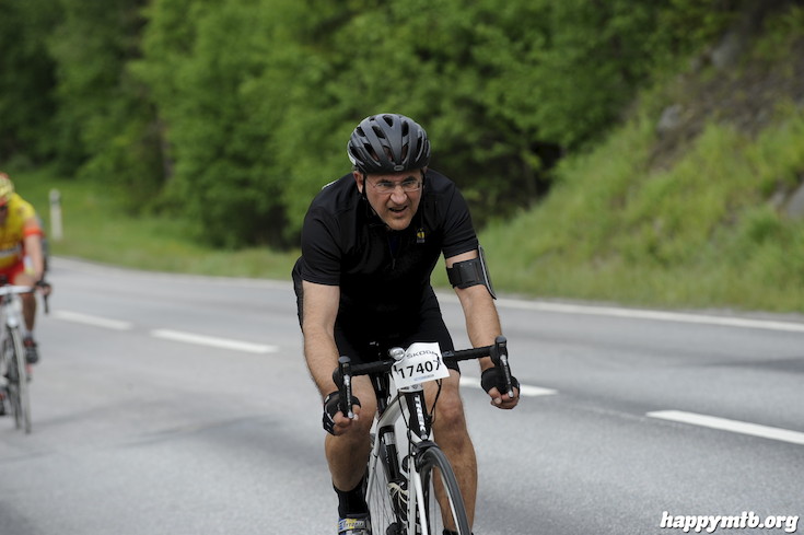 Bild från Vätternrundan 2015