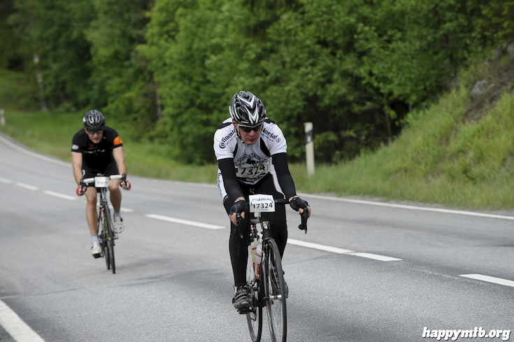 Bild från Vätternrundan 2015
