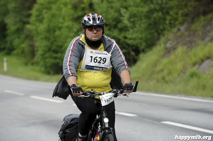 Bild från Vätternrundan 2015