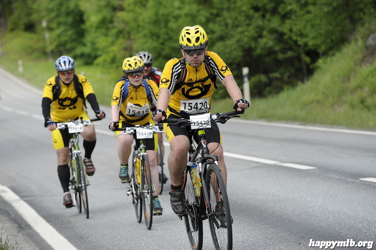 Bild från Vätternrundan 2015