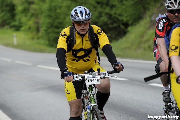 Bild från Vätternrundan 2015