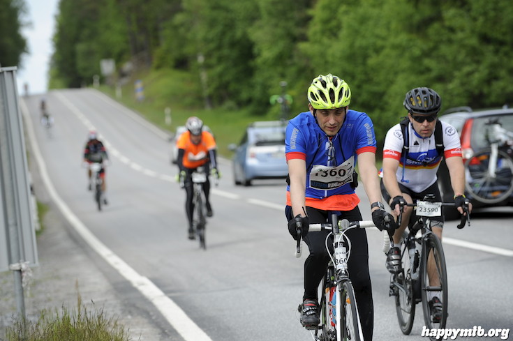 Bild från Vätternrundan 2015