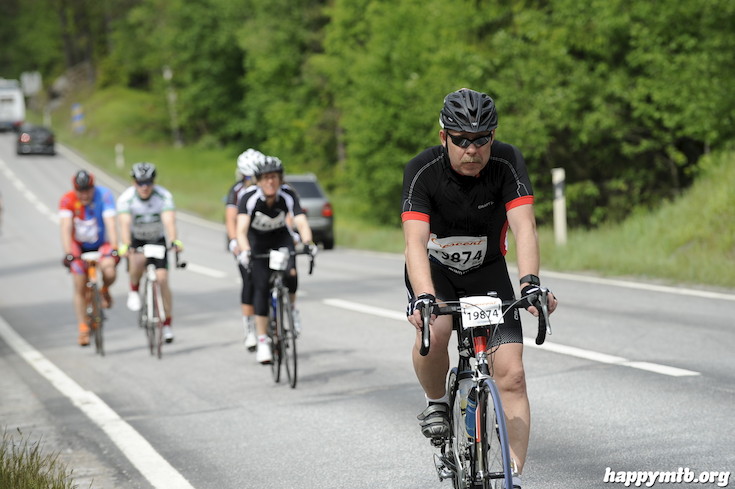Bild från Vätternrundan 2015