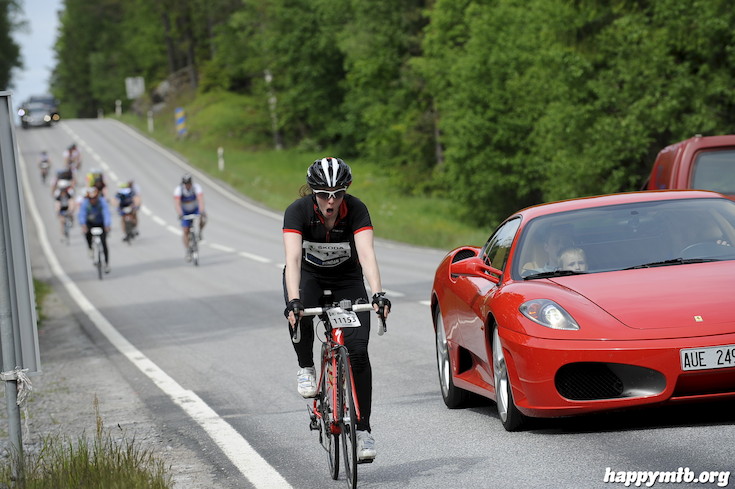 Bild från Vätternrundan 2015