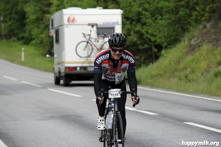 Bild från Vätternrundan 2015