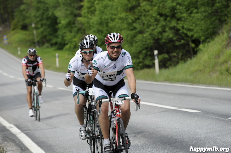 Bild från Vätternrundan 2015
