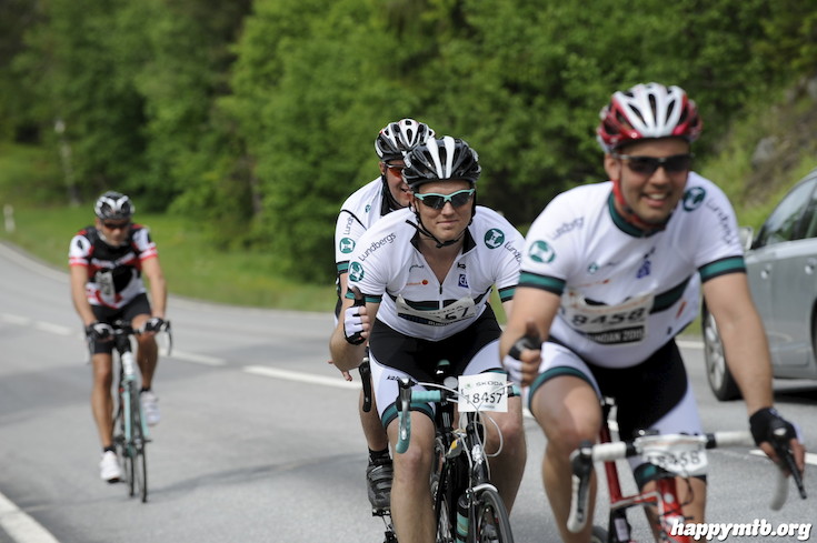 Bild från Vätternrundan 2015