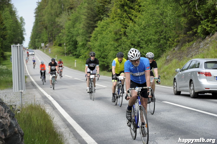 Bild från Vätternrundan 2015