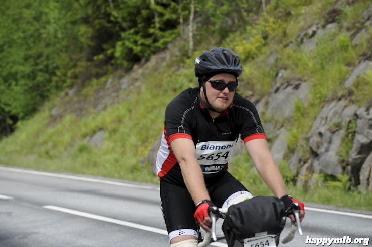 Bild från Vätternrundan 2015