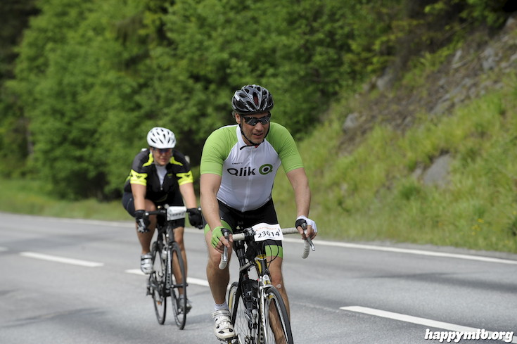 Bild från Vätternrundan 2015