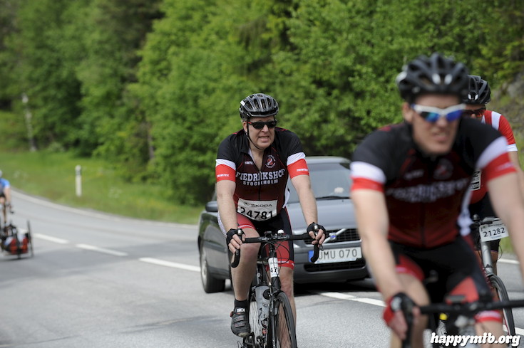 Bild från Vätternrundan 2015