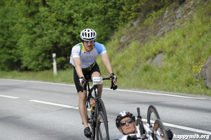Bild från Vätternrundan 2015