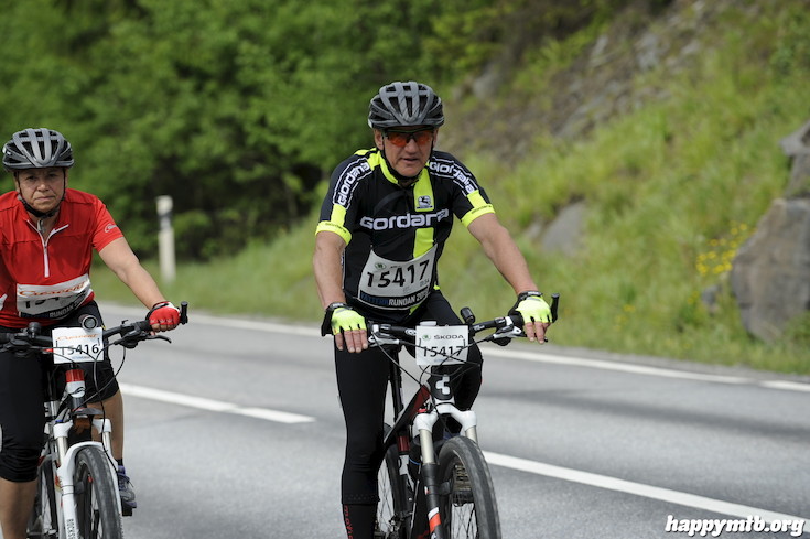 Bild från Vätternrundan 2015