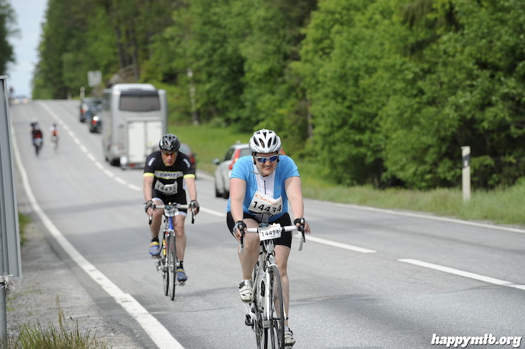 Bild från Vätternrundan 2015