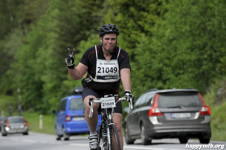 Bild från Vätternrundan 2015