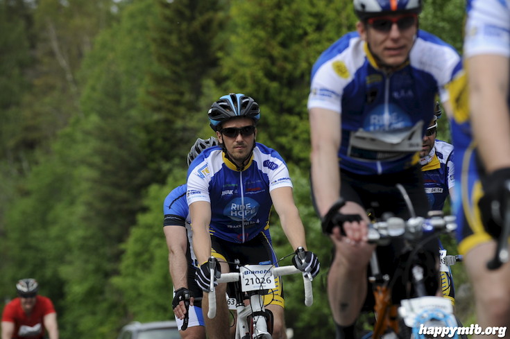 Bild från Vätternrundan 2015