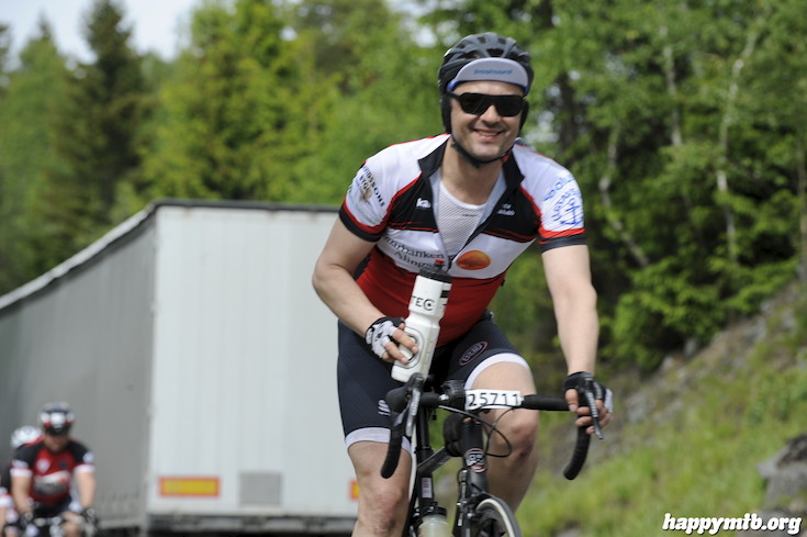 Bild från Vätternrundan 2015