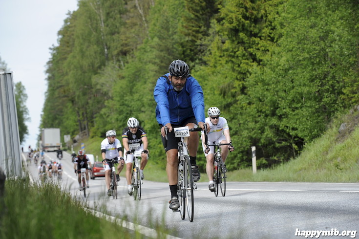 Bild från Vätternrundan 2015