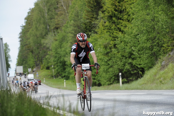 Bild från Vätternrundan 2015