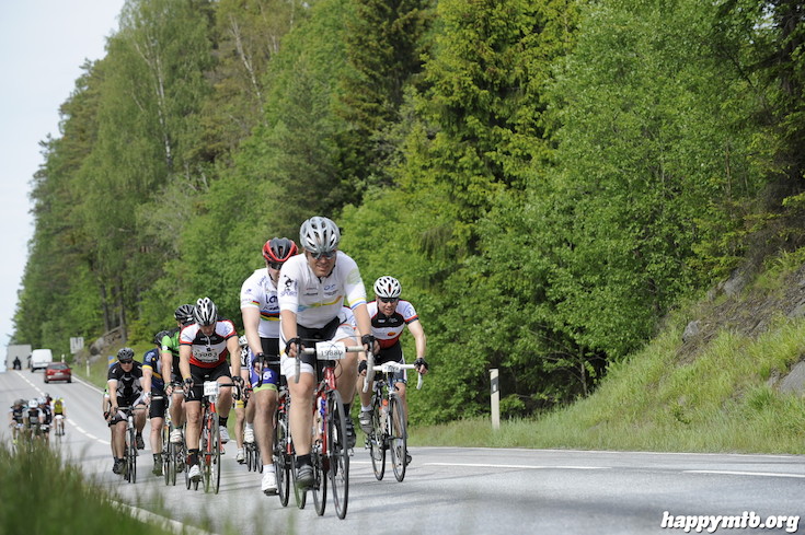 Bild från Vätternrundan 2015