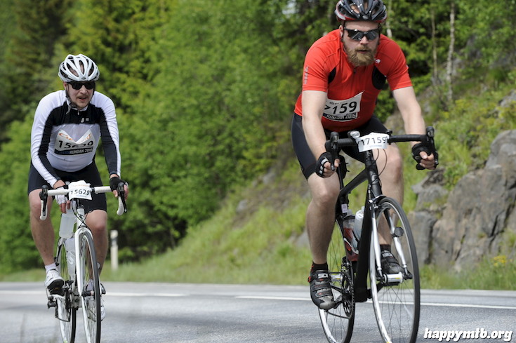Bild från Vätternrundan 2015