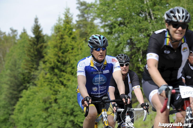 Bild från Vätternrundan 2015