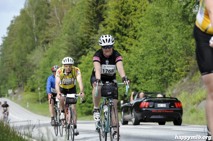 Bild från Vätternrundan 2015