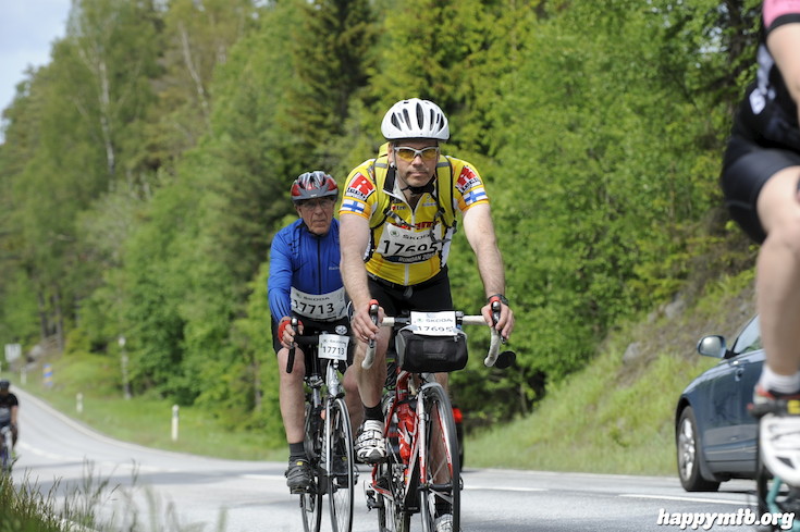 Bild från Vätternrundan 2015