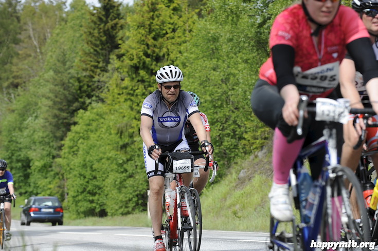 Bild från Vätternrundan 2015