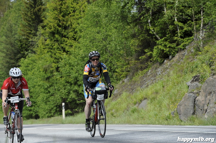 Bild från Vätternrundan 2015