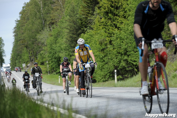 Bild från Vätternrundan 2015