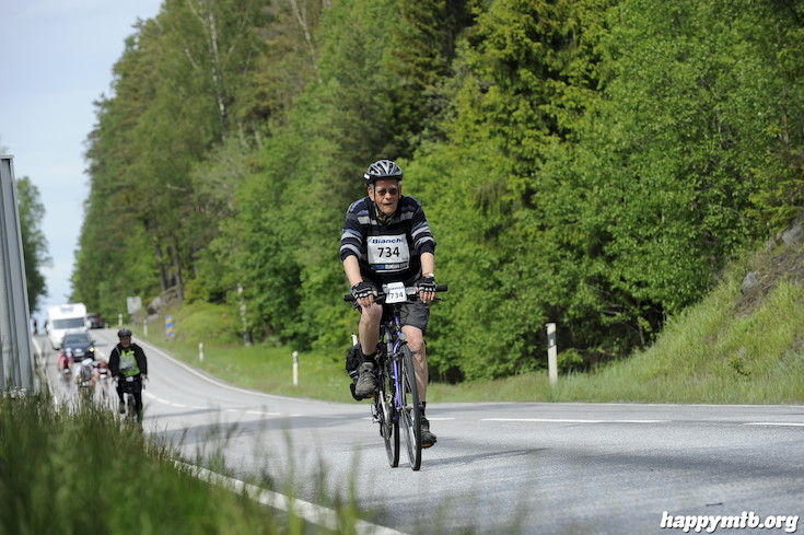 Bild från Vätternrundan 2015