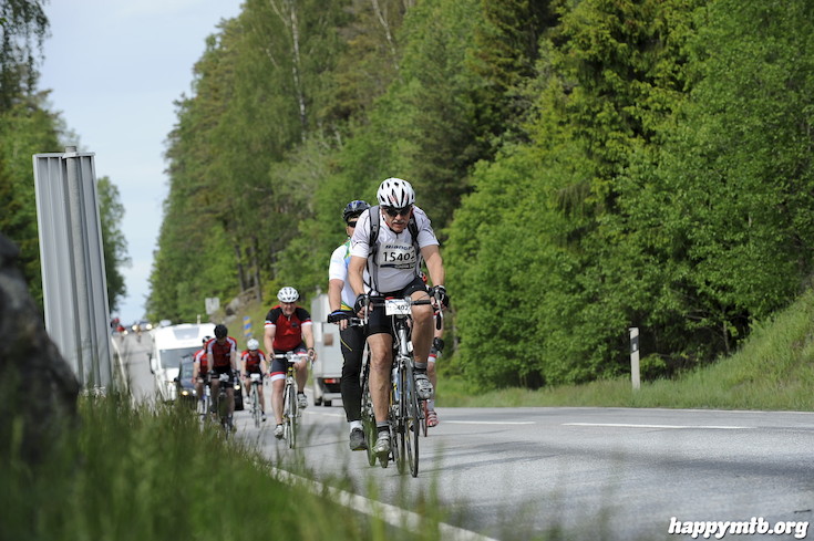 Bild från Vätternrundan 2015