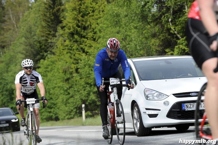 Bild från Vätternrundan 2015