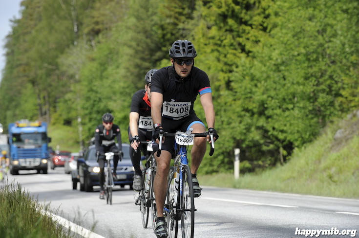 Bild från Vätternrundan 2015