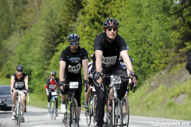 Bild från Vätternrundan 2015