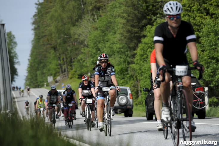 Bild från Vätternrundan 2015