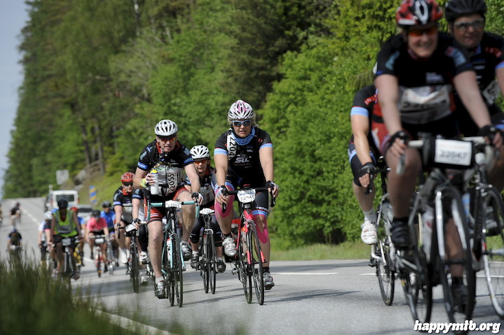 Bild från Vätternrundan 2015