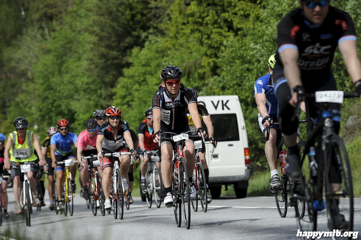 Bild från Vätternrundan 2015